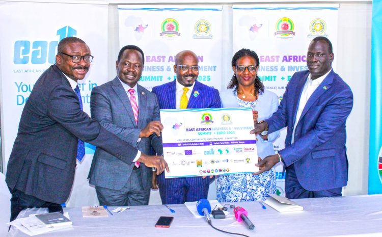 EABC Chairperson and EAC Deputy Secretary General launch the East African Business & Investment Summit & Expo 2025 in Uganda