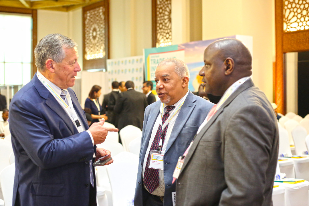 THE PRESIDENT OF ZANZIBAR OFFICIATES THE ZANZIBAR TRADE AND INVESTMENT