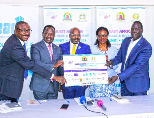 EABC Chairperson and EAC Deputy Secretary General launch the East African Business & Investment Summit & Expo 2025 in Uganda