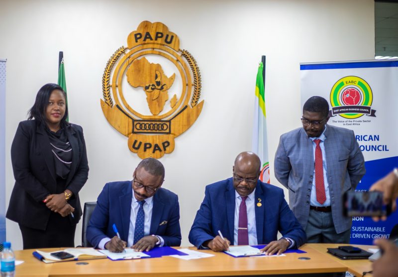 PAPU AND EABC SIGN STRATEGIC MOU TO PROMOTE DIGITAL TRADE AND CROSS ...