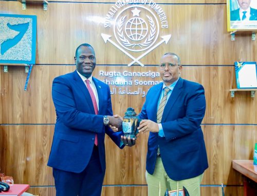 The Chairman of the East African Business Council (EABC) Visits Mogadishu