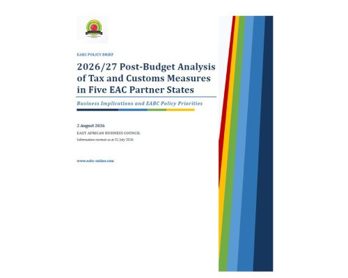 EAC Partner States’ Tax Measures for the 2026/27 Budgets