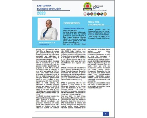 East Africa Business Outlook and Spotlight 2023